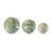 Assorted Ceramic Globe Tabletop Accents "Florence" (Set of 3)-1042972547
