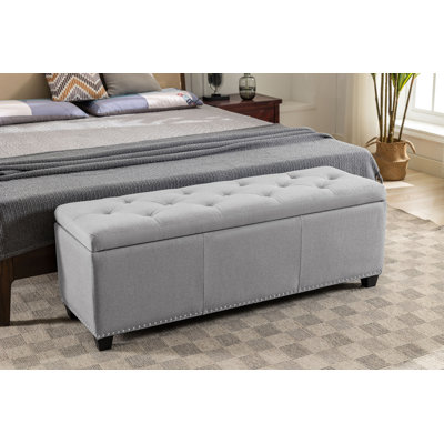 Banc de rangement en tissu Anitria