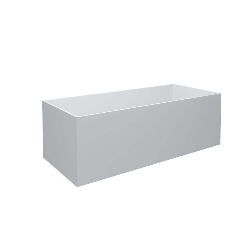 67'' x 28'' Freestanding Soaking Solid Surface Bathtub