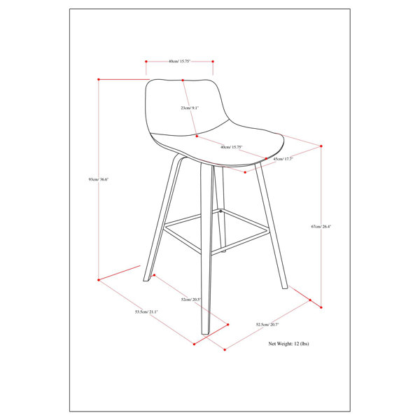 Dimensions du produit