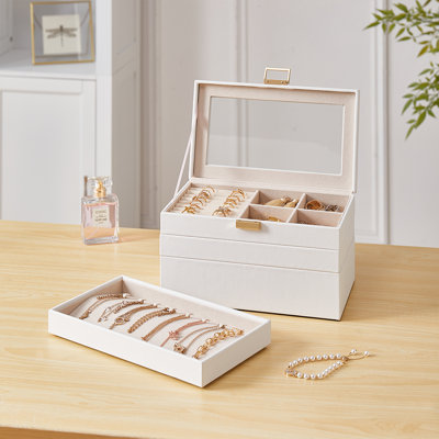 PU Leather Jewellery Box +