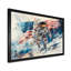 Iselle, premier astronault sur la lune avec drapeau américain I - États-Unis, art mural large-670285036-693348655-670285039