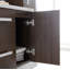 Meuble-lavabo brun riche l 48 po x H 20 po Conques-25682171