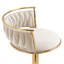 Tabouret de bar pivotant avec dossier Ginko-882844516-879315310