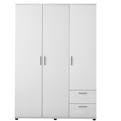 Hammond 3 Door Solid Wood Wardrobe