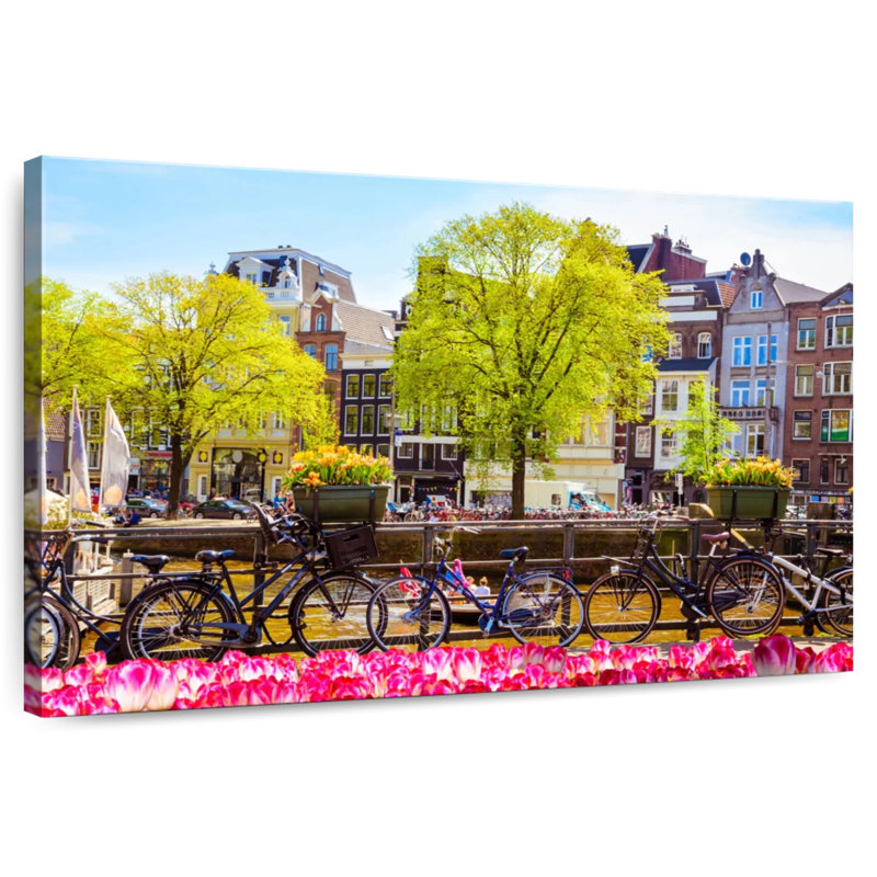 Sireci Amsterdam Bridge Scenery, 32" H x 48" W