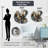Eiffel Paris In 19 Century - Drop Shape Unique Paris Wall Clock-106134711