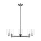 Fullton Dining Room Chandelier With Clear Shade