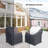 Argirios Metal Patio Swivel Chair Covers