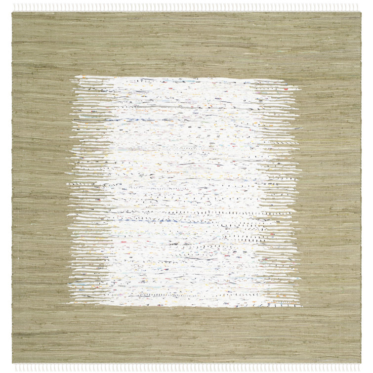 Paynter Hand Woven Cotton Ikat Rug