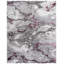 Tapis gris / rouge Bowersville Craft 800-1695911588