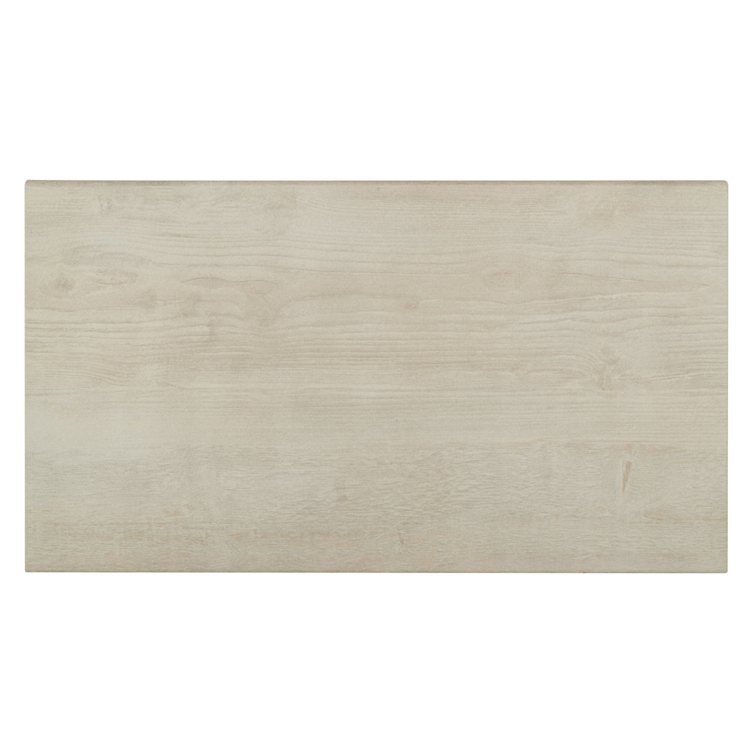 Duravia 13 in. x 24 in. x 0.79 in. Matte Porcelain Pool Coping (4.33 sq. ft./unit, 2 Piece) Ackland Color: Ivorywood