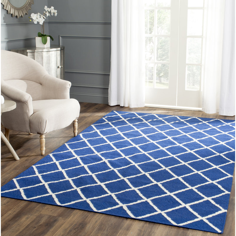 Telluride Geometric Wool Hand Woven Area Rug, Rectangle 152 x 244 cm