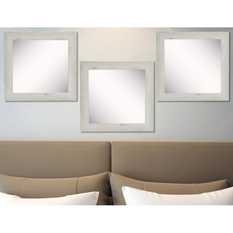 Hensel Solid Wood Flat Wall Mirror