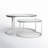 Emmitt Glass Top Nesting Coffee Table-490320518