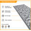 Runner Damask Flatweave Area Rug-1842889038