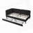 Modern Velvet Sofa Bed with 2 Storage Drawers-229307568-229307571