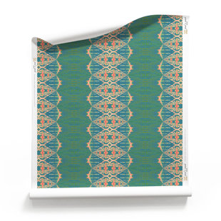Elizabeth | Papier peint orné à rayures 