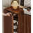 Nut-Brown Solid wood Shoe Storage