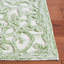Tapis ivoire / vert Trella Trace 103-1296057338
