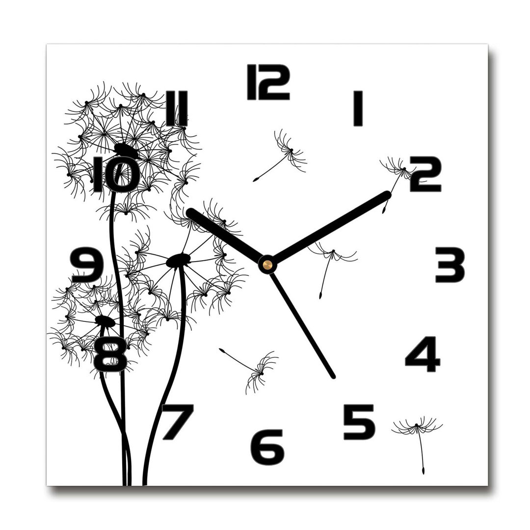 Analoge Wanduhr Dandelions 60 cm Geräuschlos