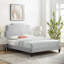 Lit plateforme en velours Modway Lindsey-130425004-21155203