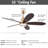 Mahawa 52" Ceiling Fan with LED Lights-1138054878