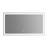 Kolston Metal Rectangle Wall Mirror-553227530