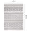 Tapis blanc / gris Kortana Collection-1843974289
