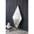 Abdoullah Wood Flat Wall Mirror