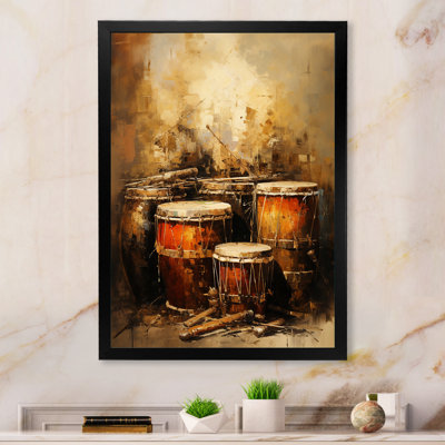 " Drum Drama Earthy Brown "