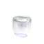 Double Take Vase-Clear Seeded-Tall-1522492452
