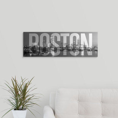 «Boston Skyline, Transparent Overlay», impression