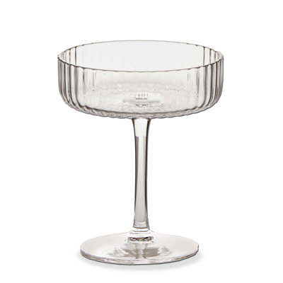 Gramercy Fluted Coupe Glass