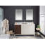Ensemble de meuble-lavabo double 59 po avec miroir Cleada-265220551