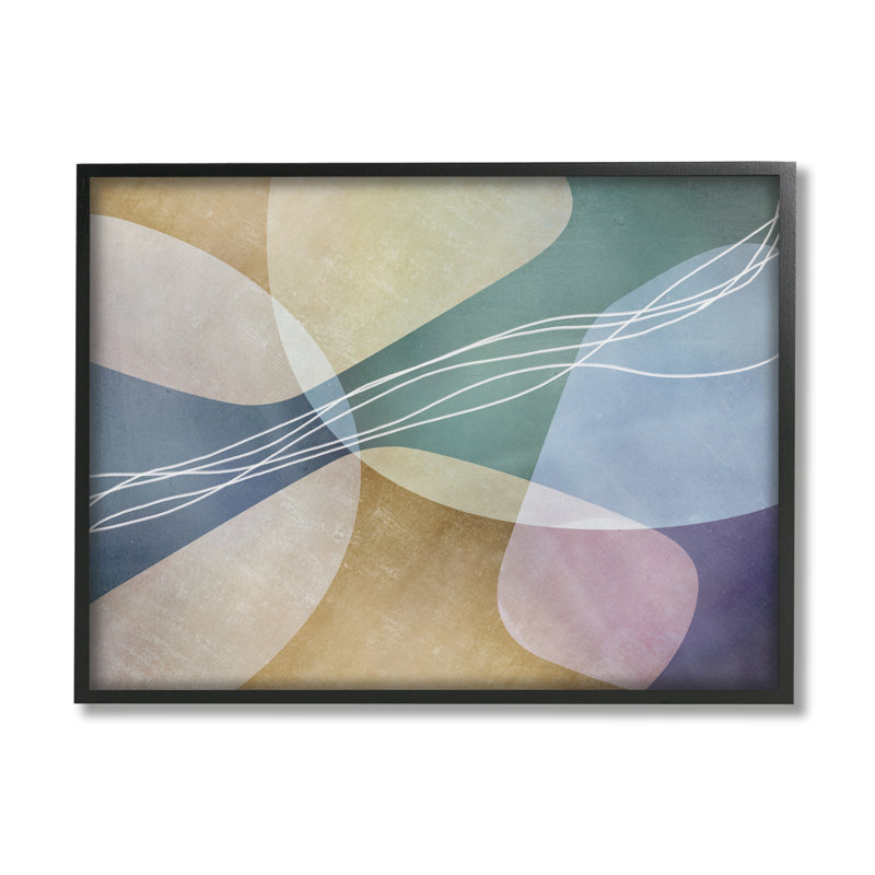 «Abstract Shapes And Lines On Wood» par Urban Epiphany, impression, H 11 po x l 14 po x P 1,5 po
