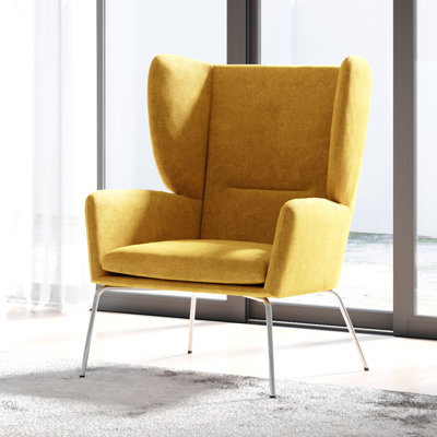 Hangah Upholstered Wingback Chair