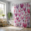 Rideau de douche 1 pièce Passion Wave-1695274735