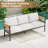 Maine 3-Person Wicker Outdoor Sofa-114317787