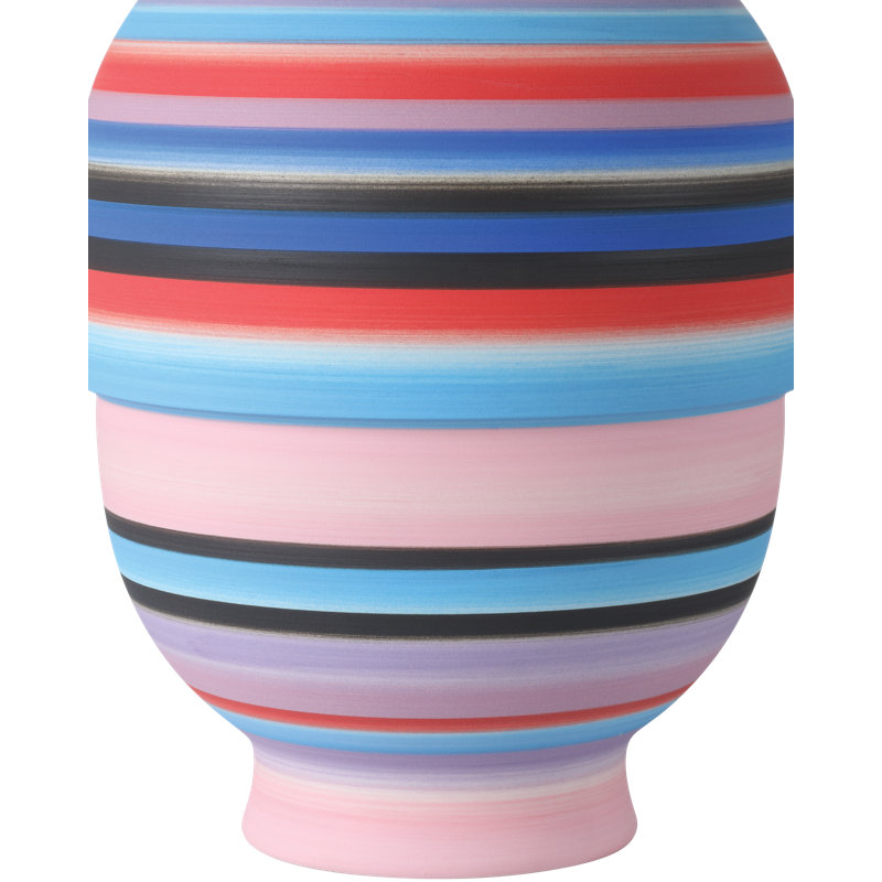 Happy 80's Handmade Ceramic / Porcelain Table Vase