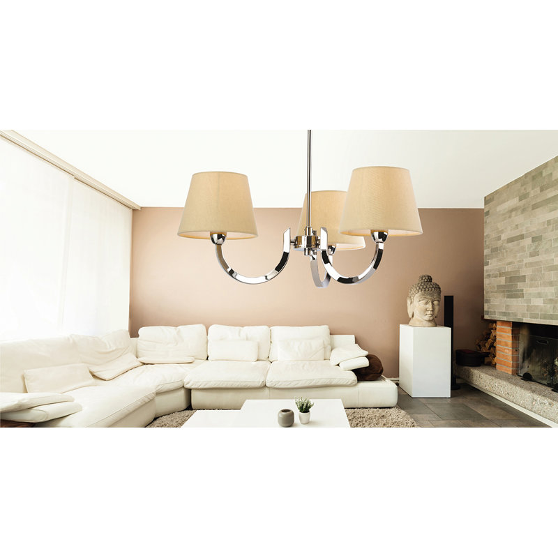 Fairmont 3 - Light Shaded Chandelier