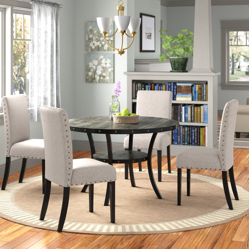 Durst 4 - Person Four Leg Dining Set, Natural