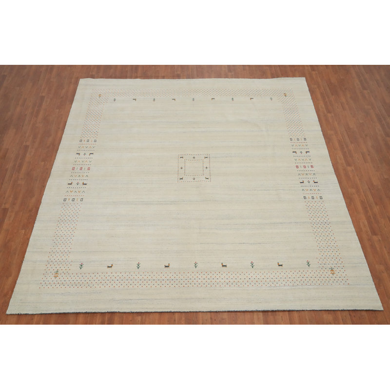 Tapis tribal Gabbeh 12 x 12