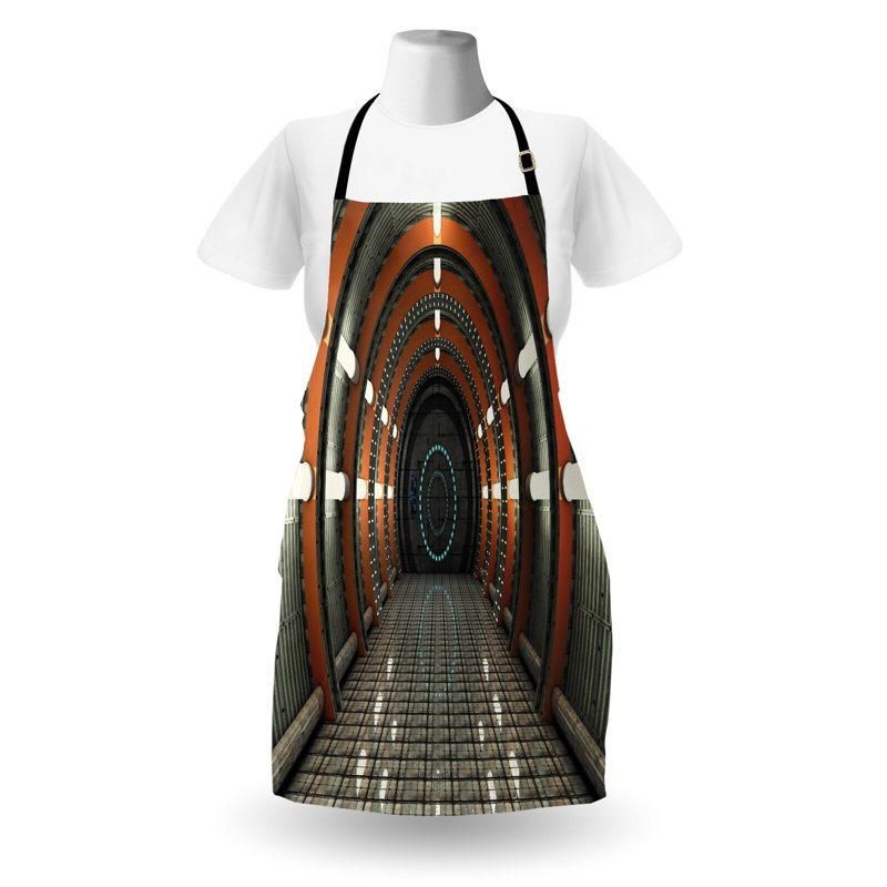 No Pattern Bib Apron