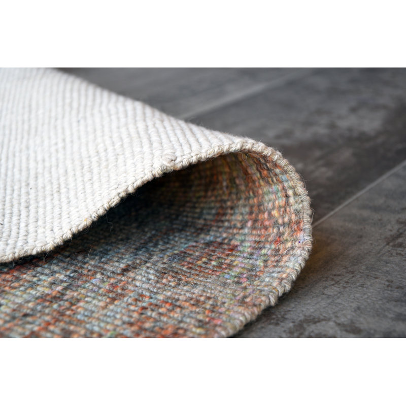Tapis d'entrée 45 po x 27 po, Gris / Orange