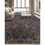 Suruchi Wool Oriental Area Rug in Purple/Black