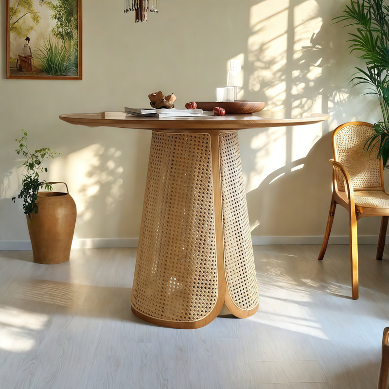 Table de salle à manger Minimalist, H 29,5 po x l 31,5 po x L 31,5 po