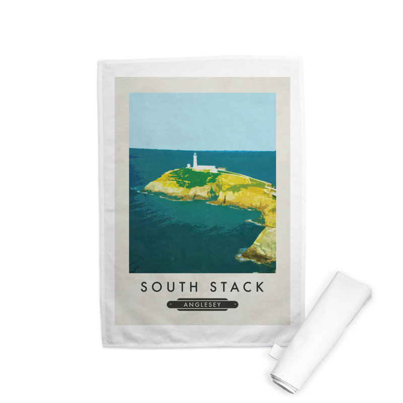 South Stack Tea Towel