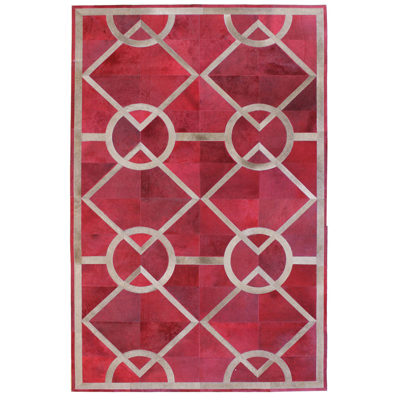 Tapis rouge / écarlate / taupe Soccer