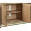 Armoire console en chêne naturel Dodie